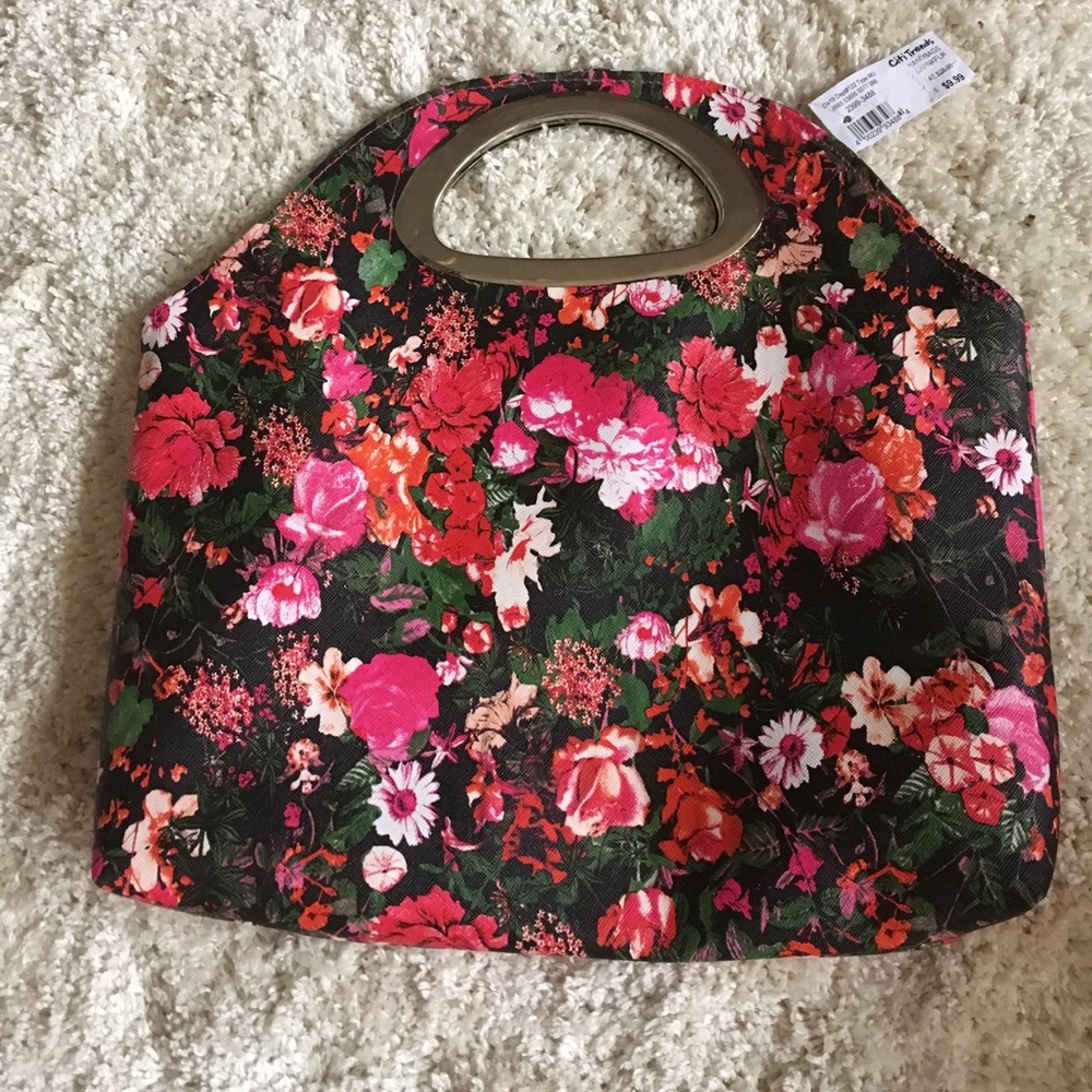Floral tote