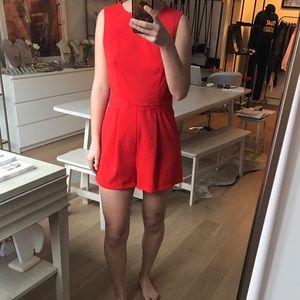 Red romper