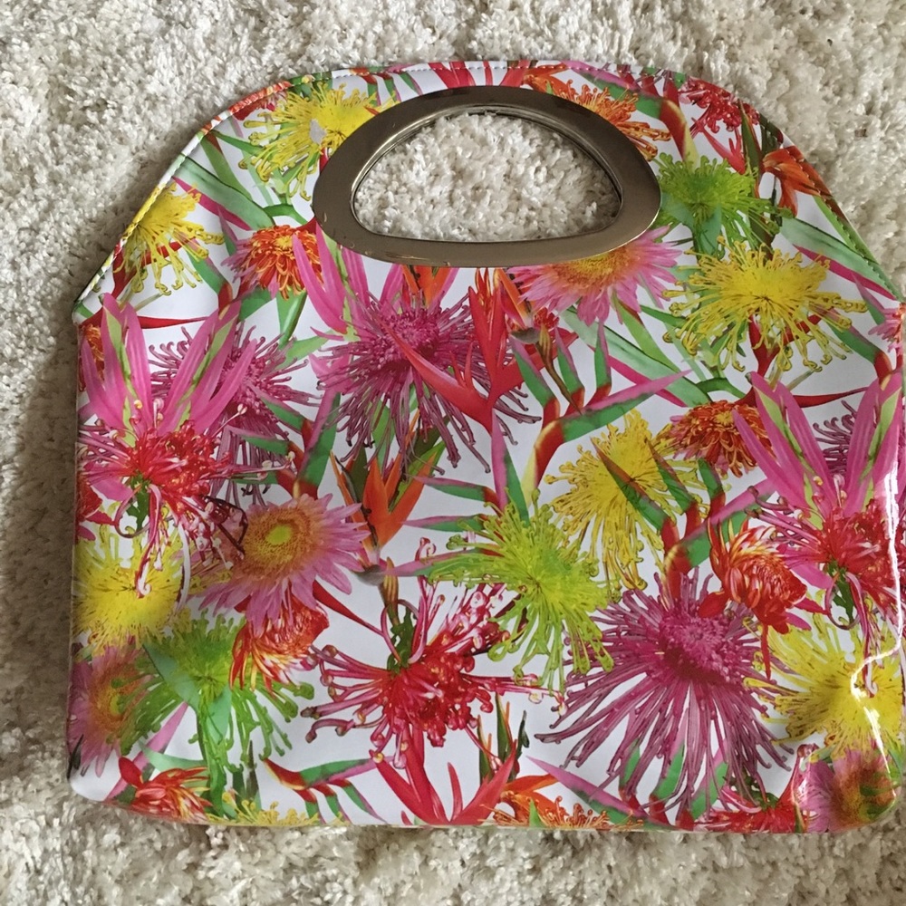 Multi colored tote