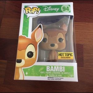 Funko Pop Disney's Flocked Bambi
