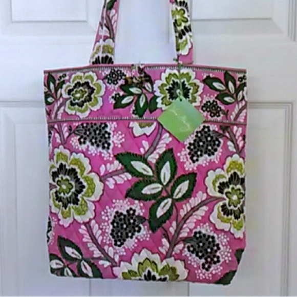 Vera Bradley Bags Rare Vera Bradley Tote Nwt Priscilla Pink Poshmark