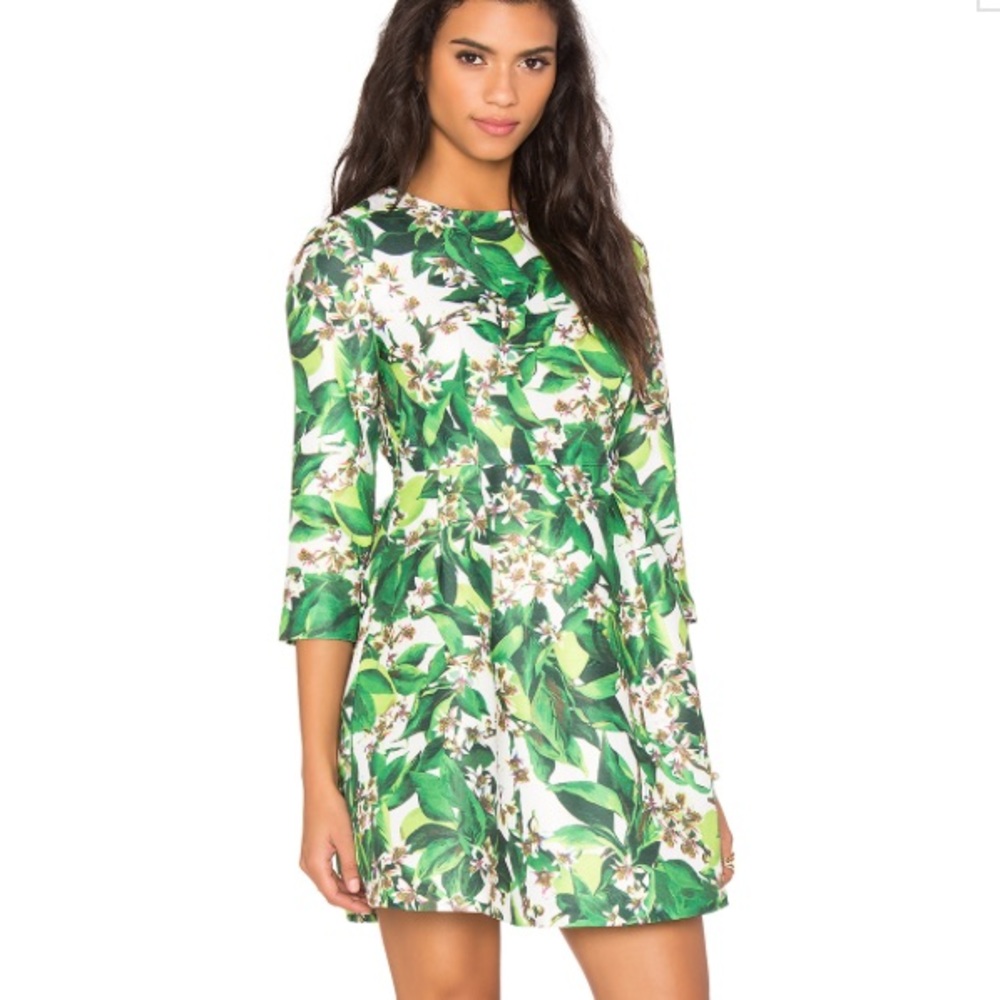 DISO Blaque Label Print Dress Small