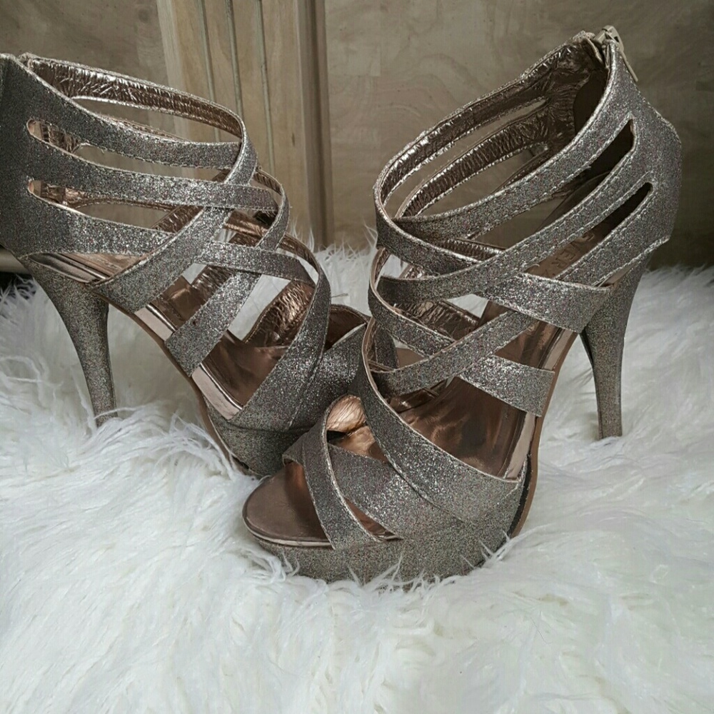Strappy heels