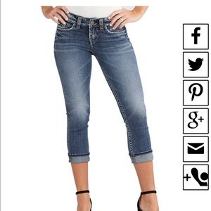 Silver Tuesday Capris