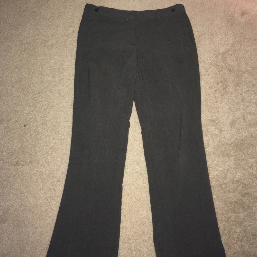 Dark grey dress pants