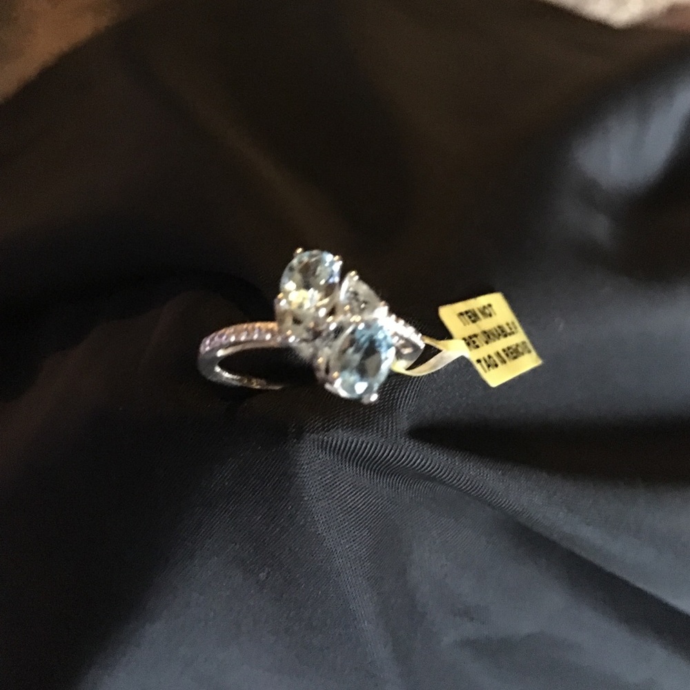 Blue topaz Ring