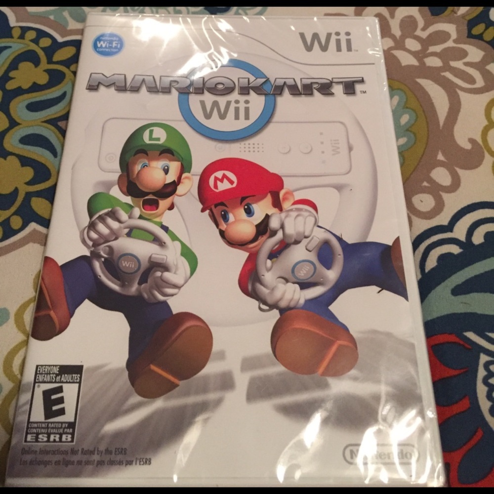 Nintendo Wii Mario Kart Game