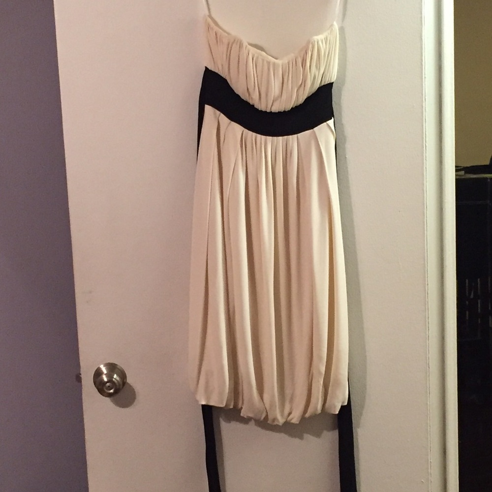 DVF Strapless Bubble Dress