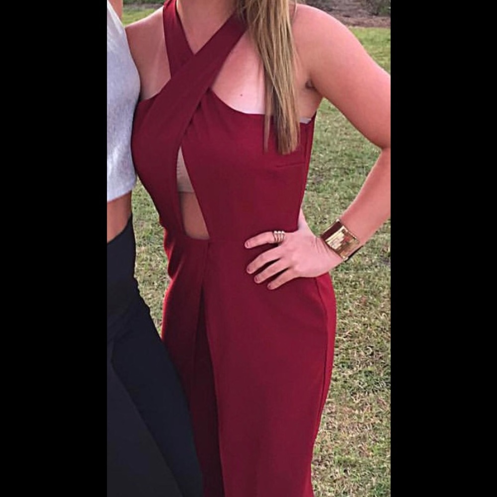 Red romper size S