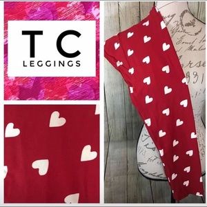 Lula Roe Valentines Leggings TC