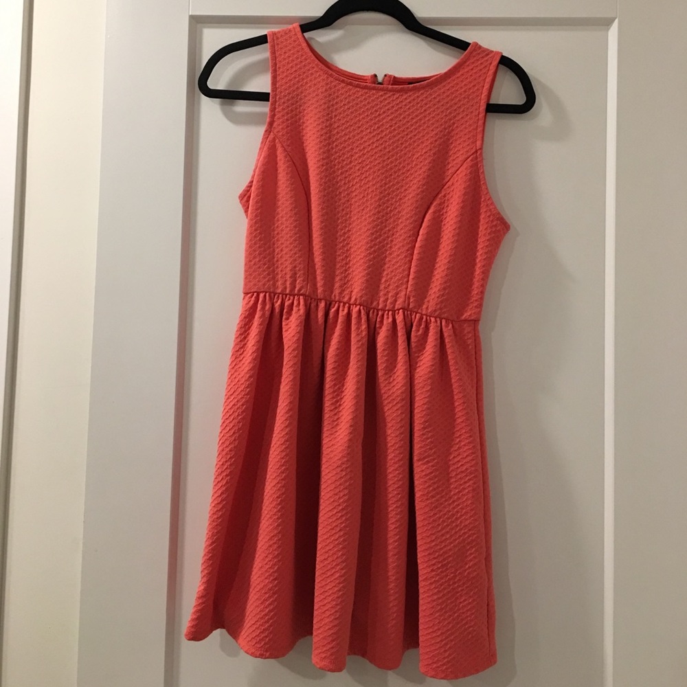 Forever 21 coral dress