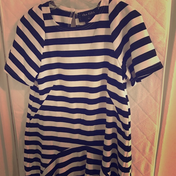 SOLD 🚫🚫The Fifth Striped Dress XXS NEW! - Picture 1 of 5
