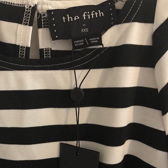 SOLD 🚫🚫The Fifth Striped Dress XXS NEW! - Picture 5 of 5