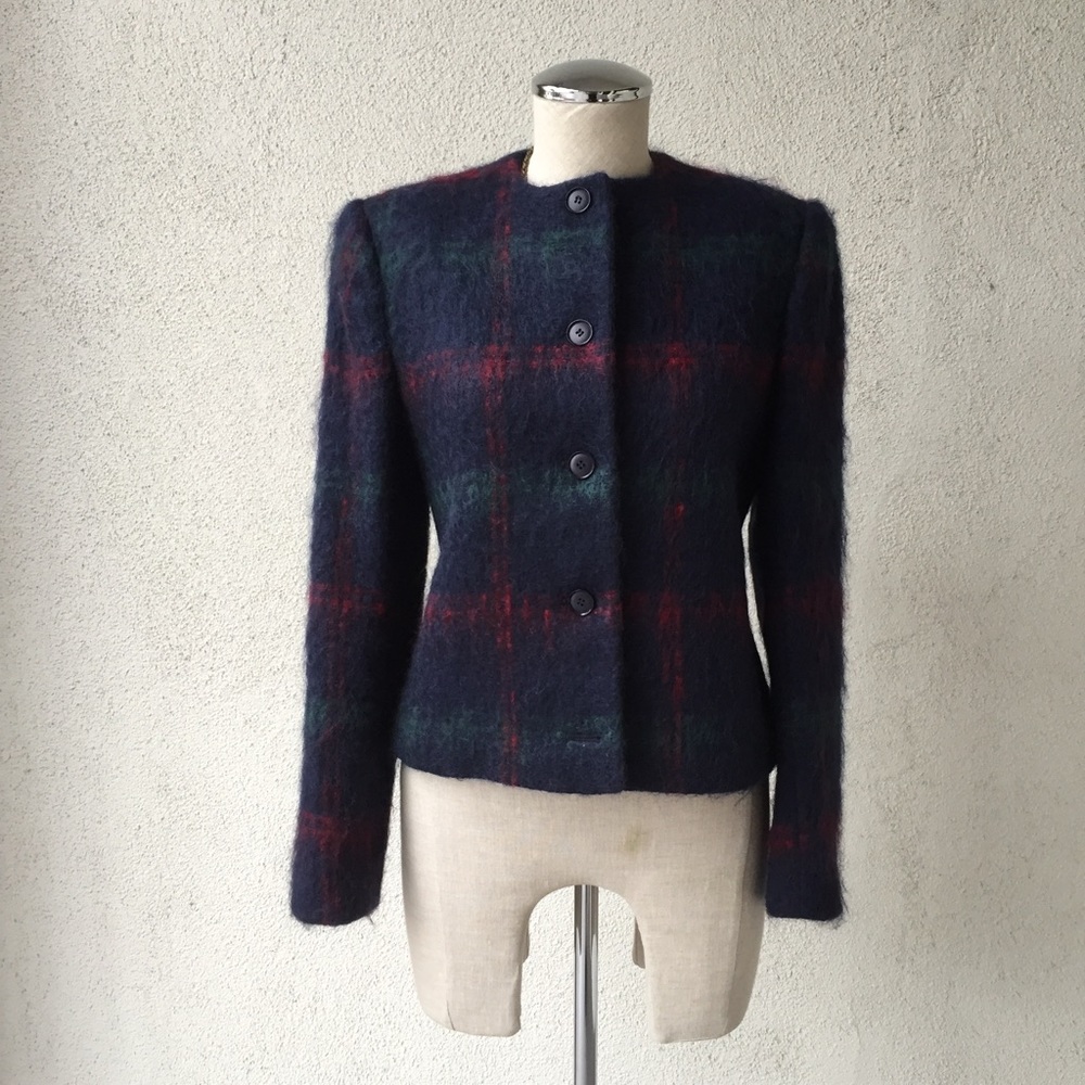 Vintage Mohair Short Waisted Jacket