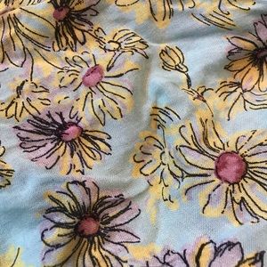 Betsey Johnson Accessories - Betsey Johnson floral scarf w/pom trim Betsey Johnson Accessories - Betsey Johnson floral scarf w/pom trim