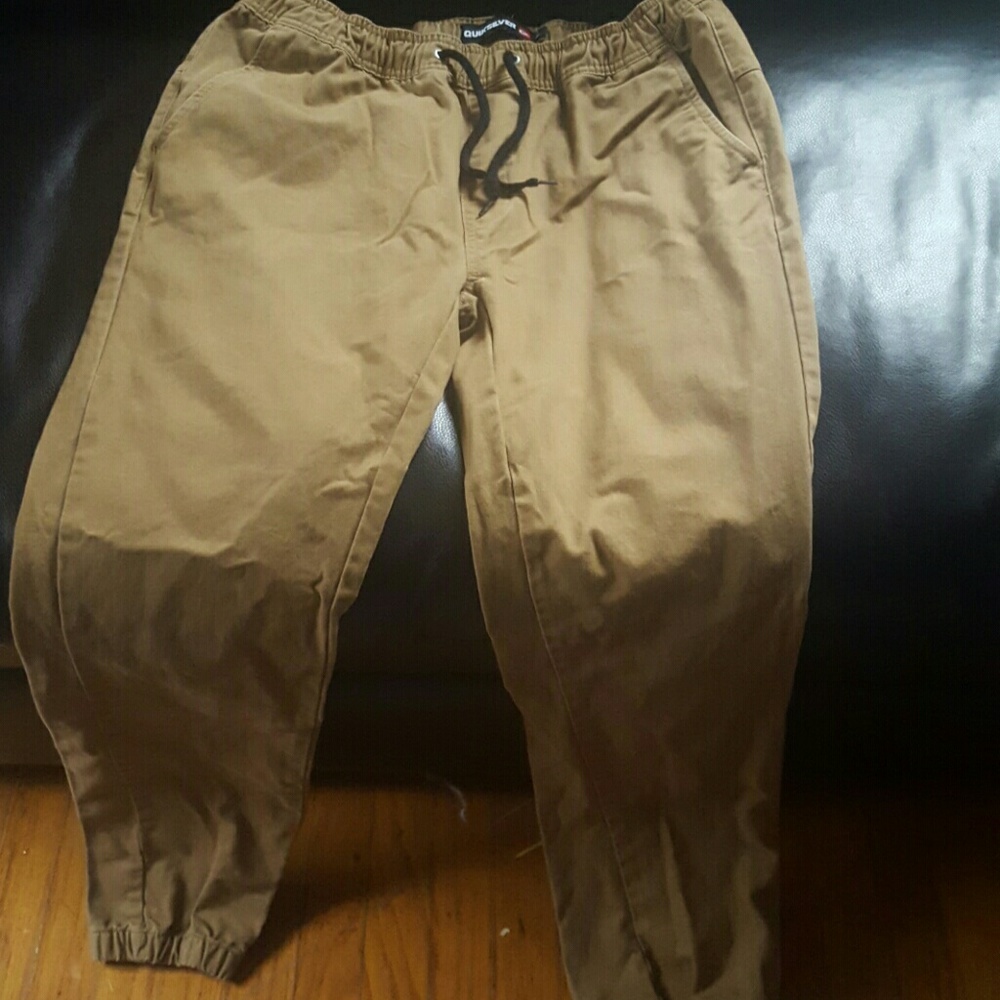 Khaki Quicksilver joggers