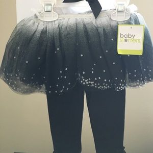 Baby Starters tutu with leggings NWT