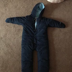 Blue Snow Suit