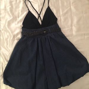 Voom Denim Tanya Babydoll Dress