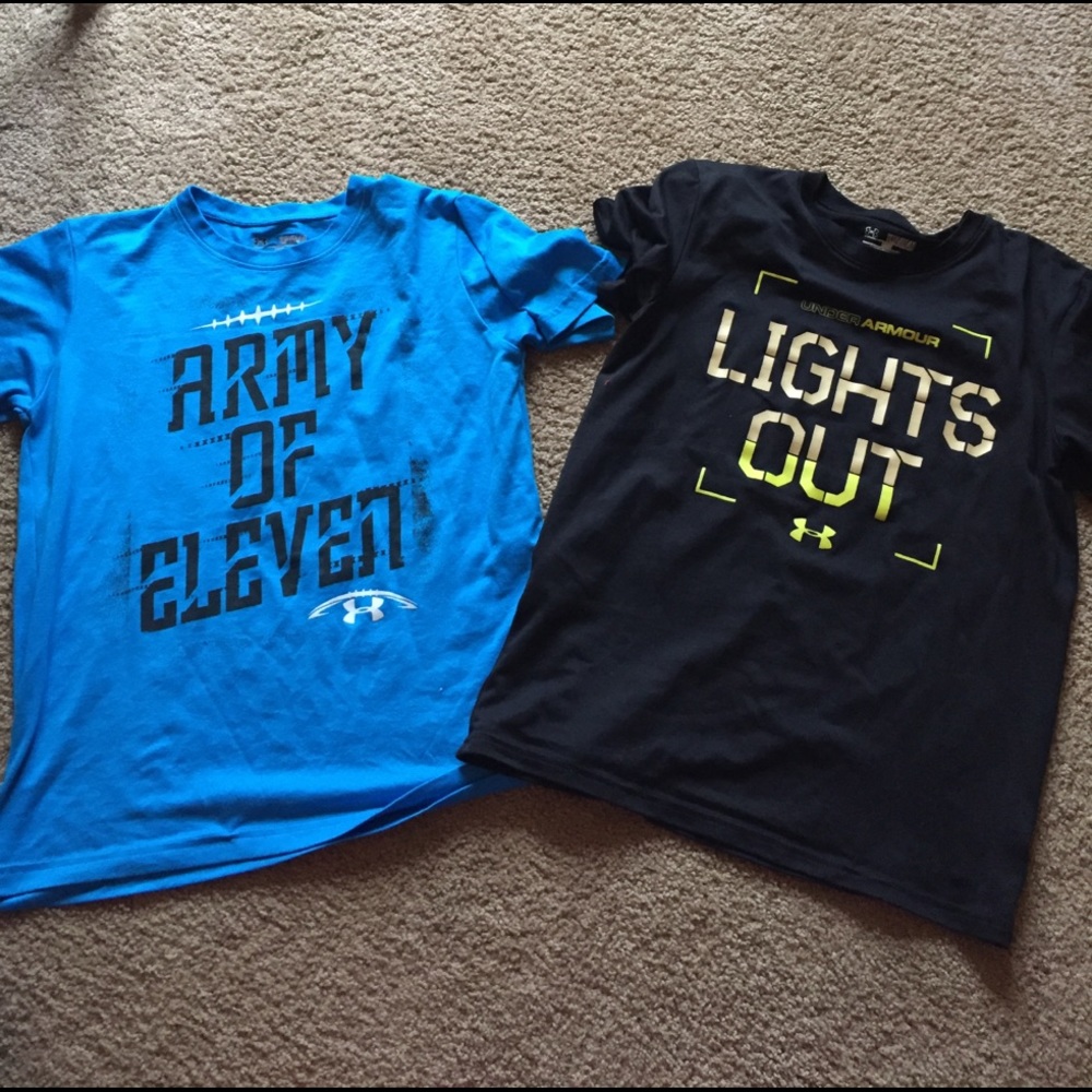 TWO Under Armour Shirts