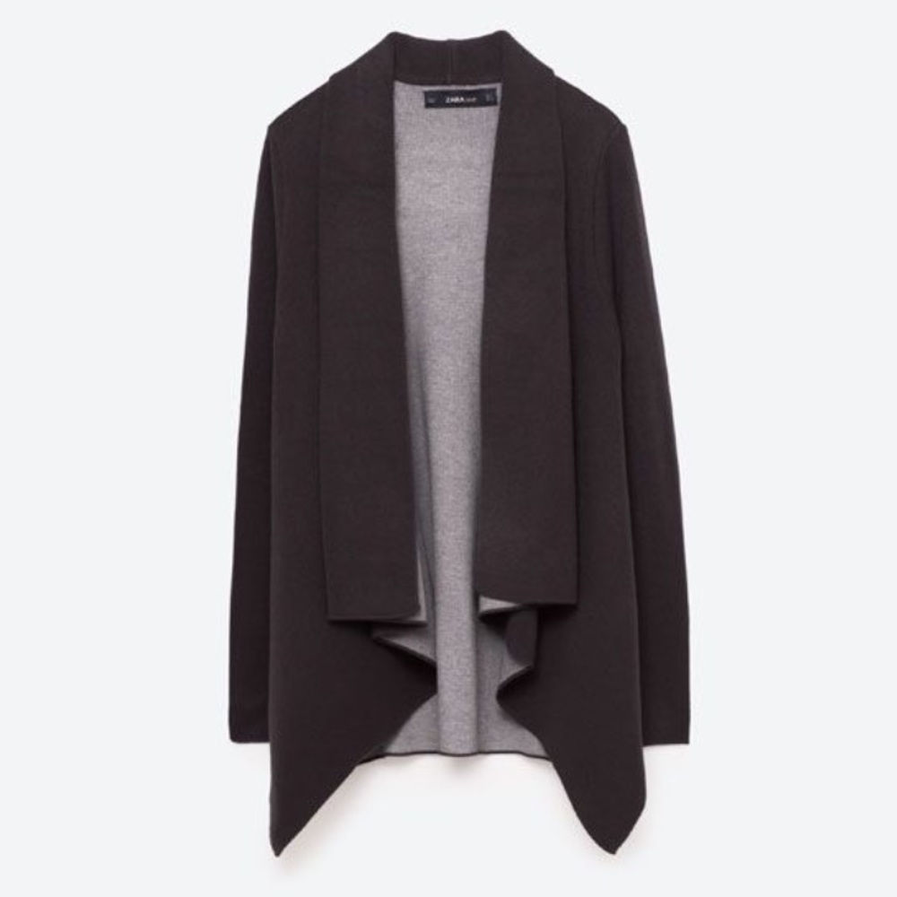 Zara Two Tone Knit Sweater