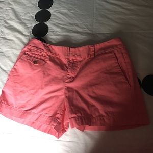 LOFT PINK CHINO SHORTS