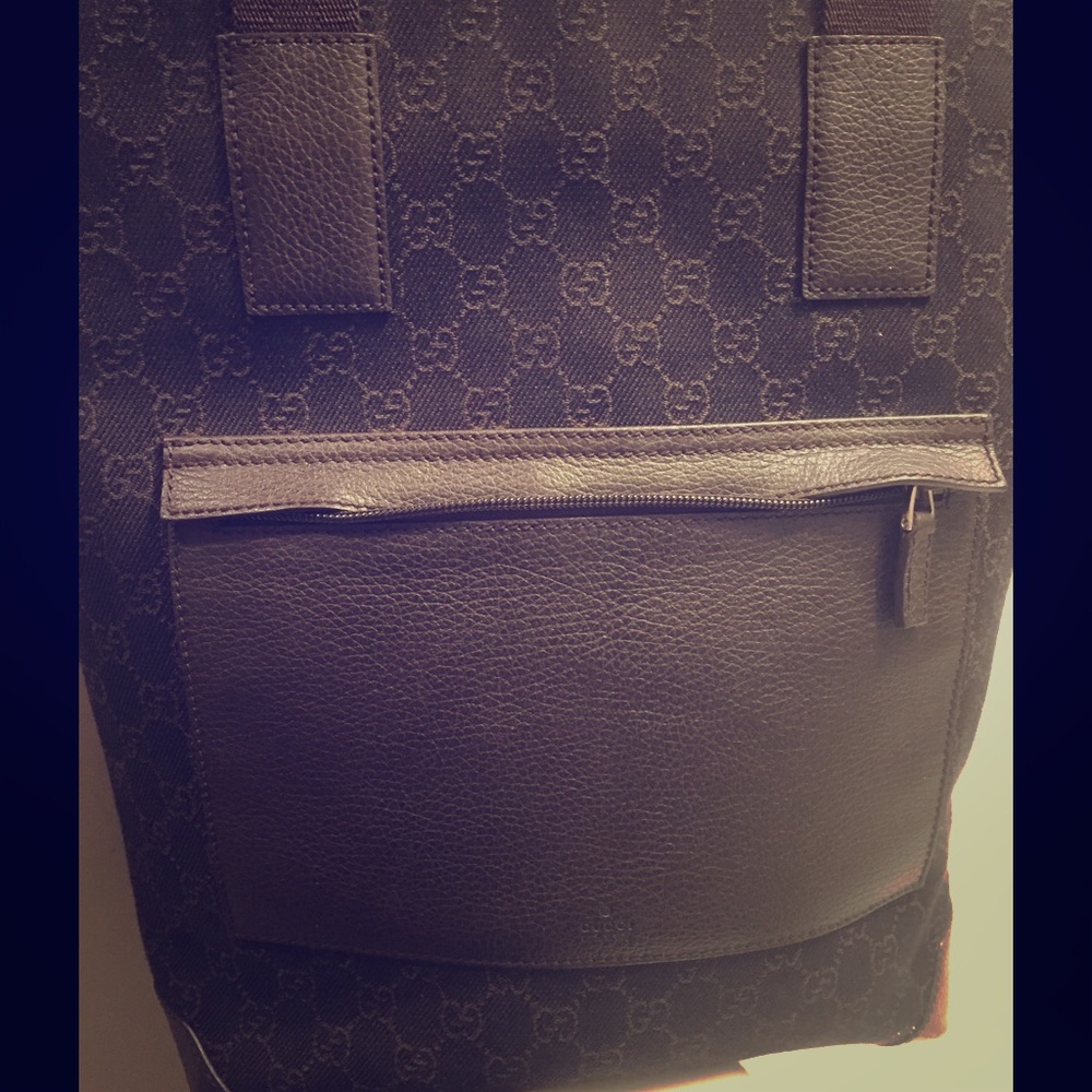 Brown Gucci Tote Bag