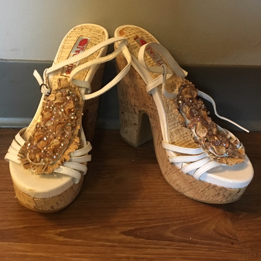 Women's shoe.