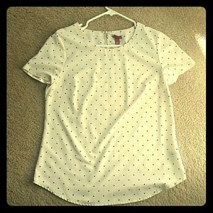 Polka-dot Blouse