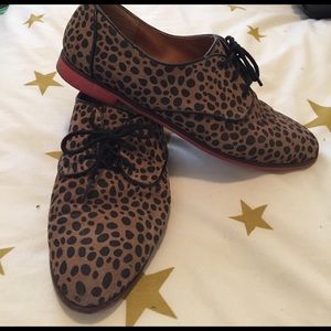 Leopard Dolce Vita Oxfords