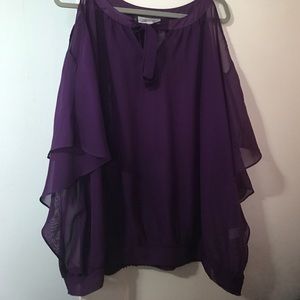 Purple blouse
