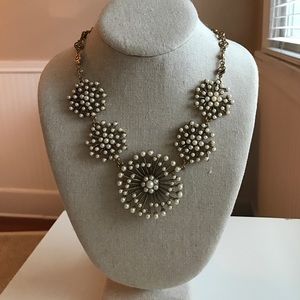 Pearl statement necklace