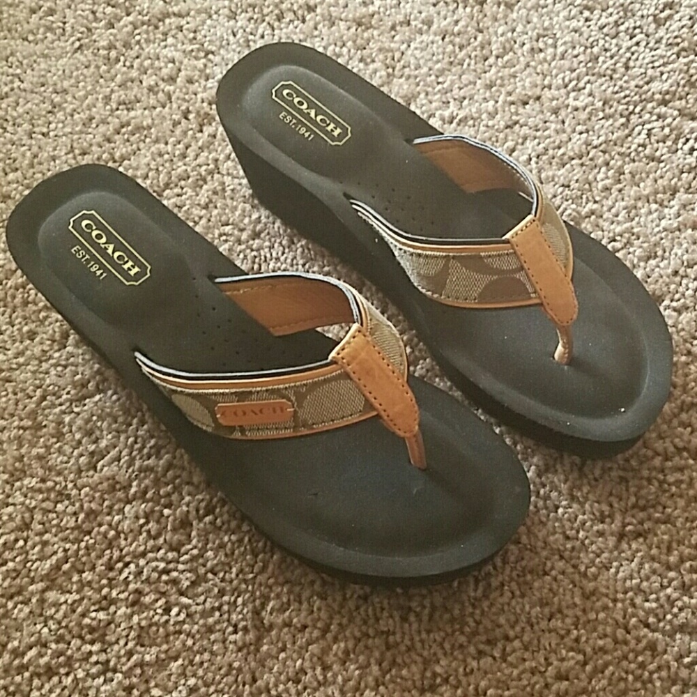 Authentic Coach Sandals