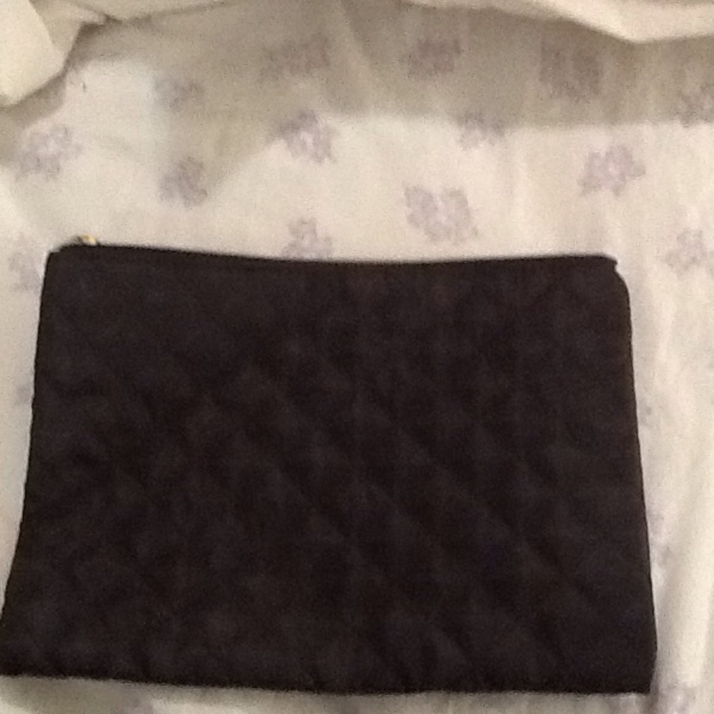 Quilted black bag