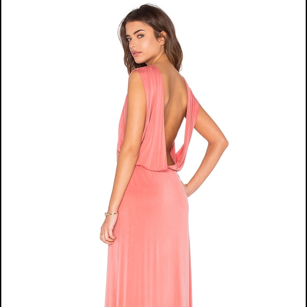 Hoss Intropia open back maxi dress