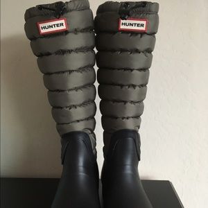 hunter original tall quilted boot