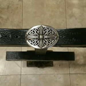Silpada Leather Western Styled Belt