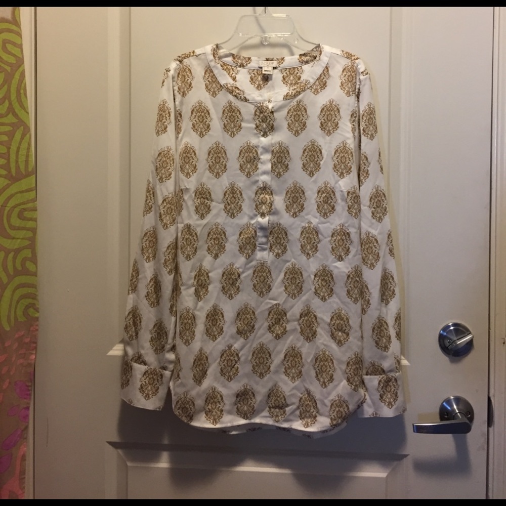 Silky J.Crew Blouse