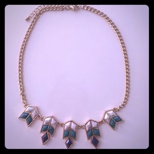 Cheyenne Marbled Stone Arrow Necklace