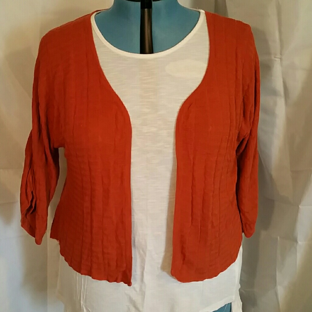 Swing sweater....light burnt orange