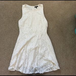 White/cream lace dress