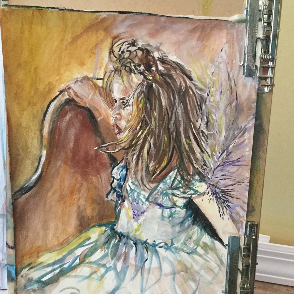 Portraits in watercolor