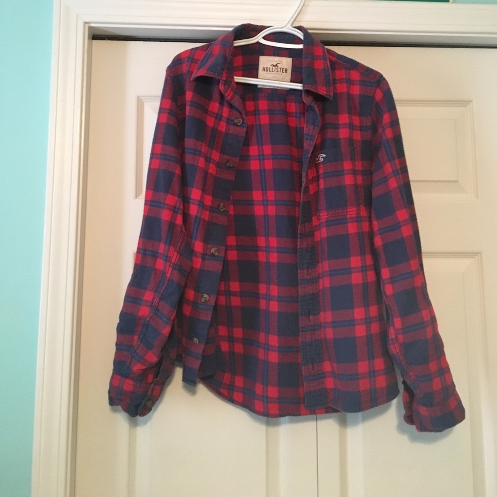 *SOLD ON MERCARI* Hollister men's flannel