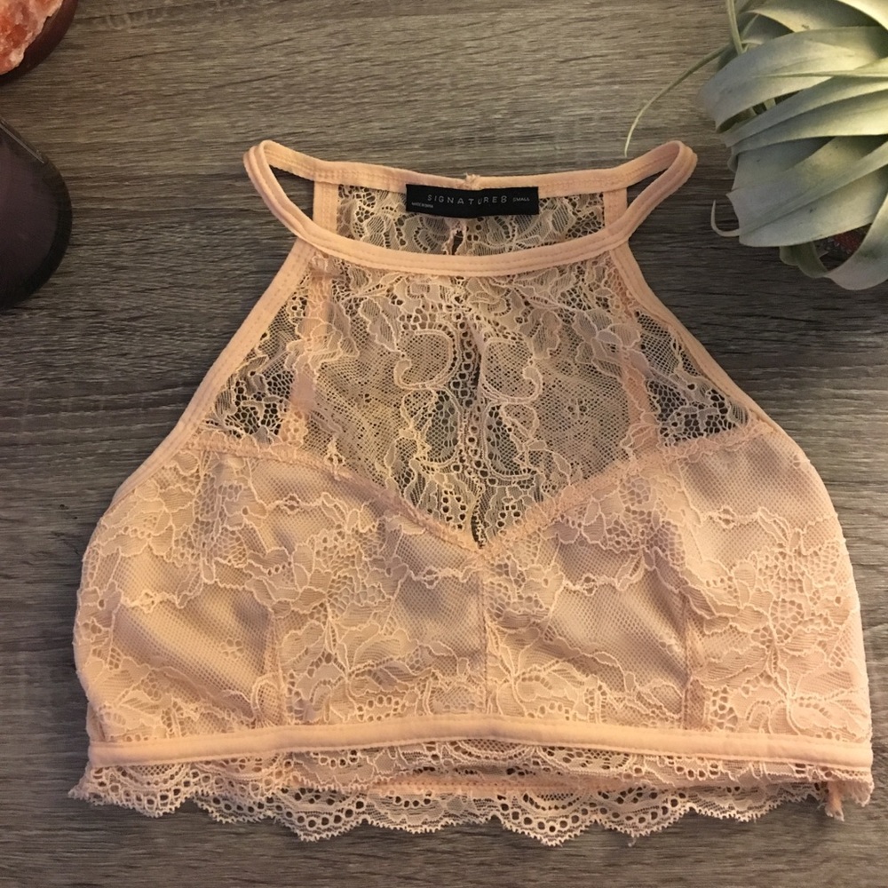 Light pink bralette