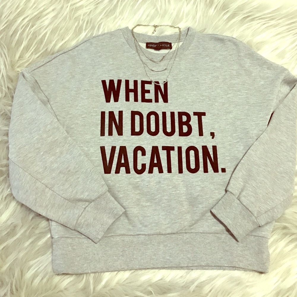 KENDALL + KYLIE FOR TOPSHOP sweater