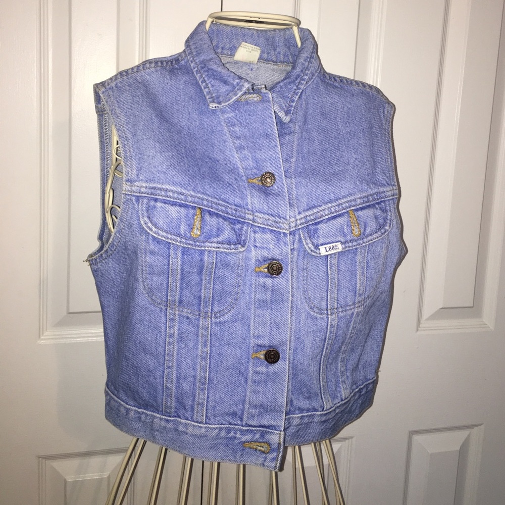Sleeveless Denim Vest by Lee
