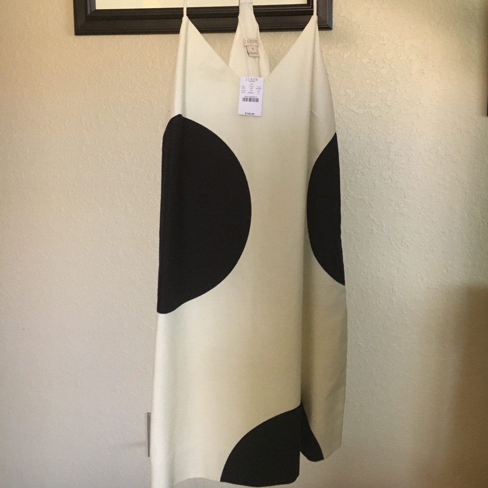 J. Crew polka dot dress