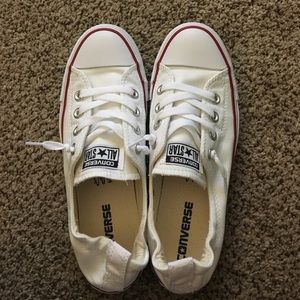 Low top slide on converse