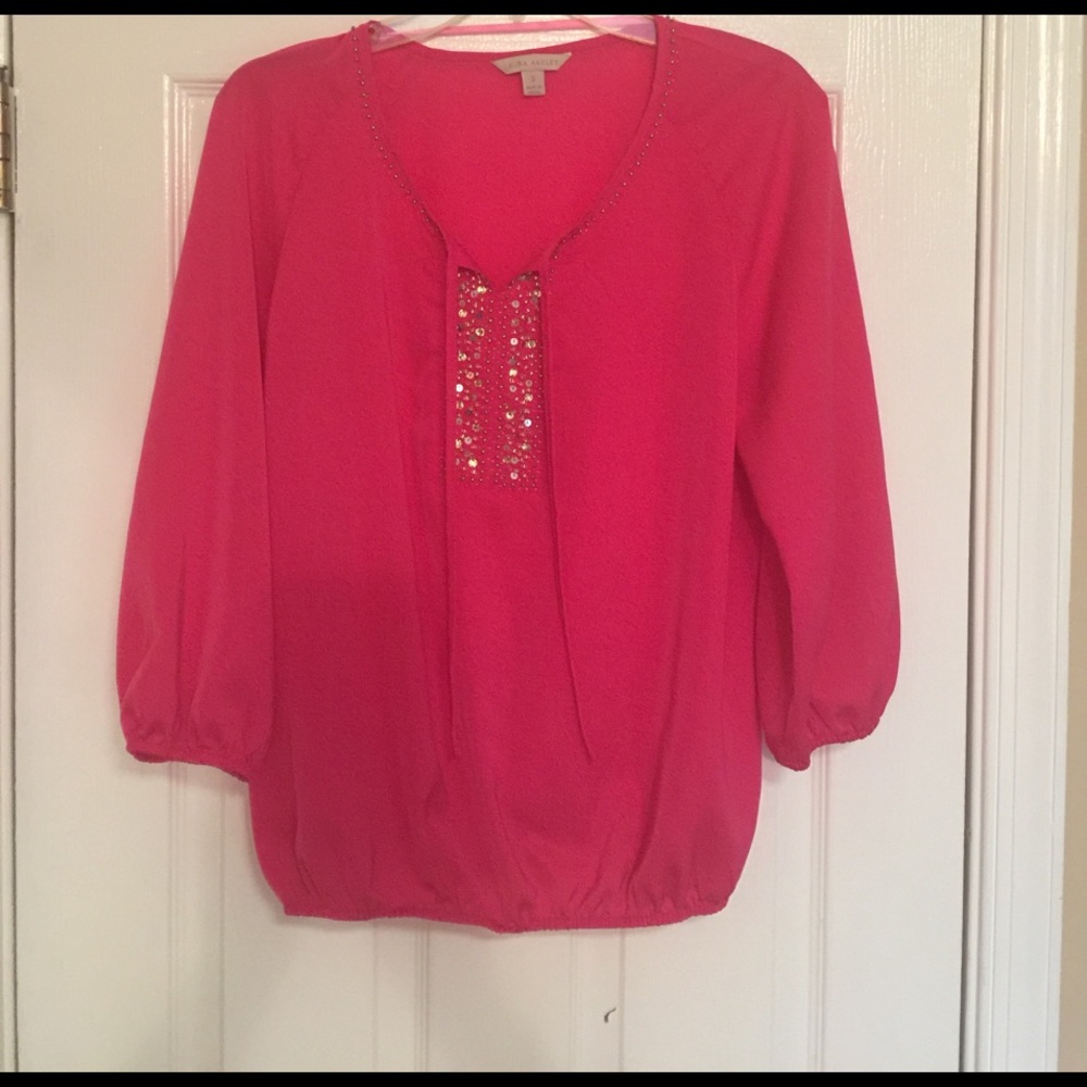 Lovely silk blouse by Laura Ashley.