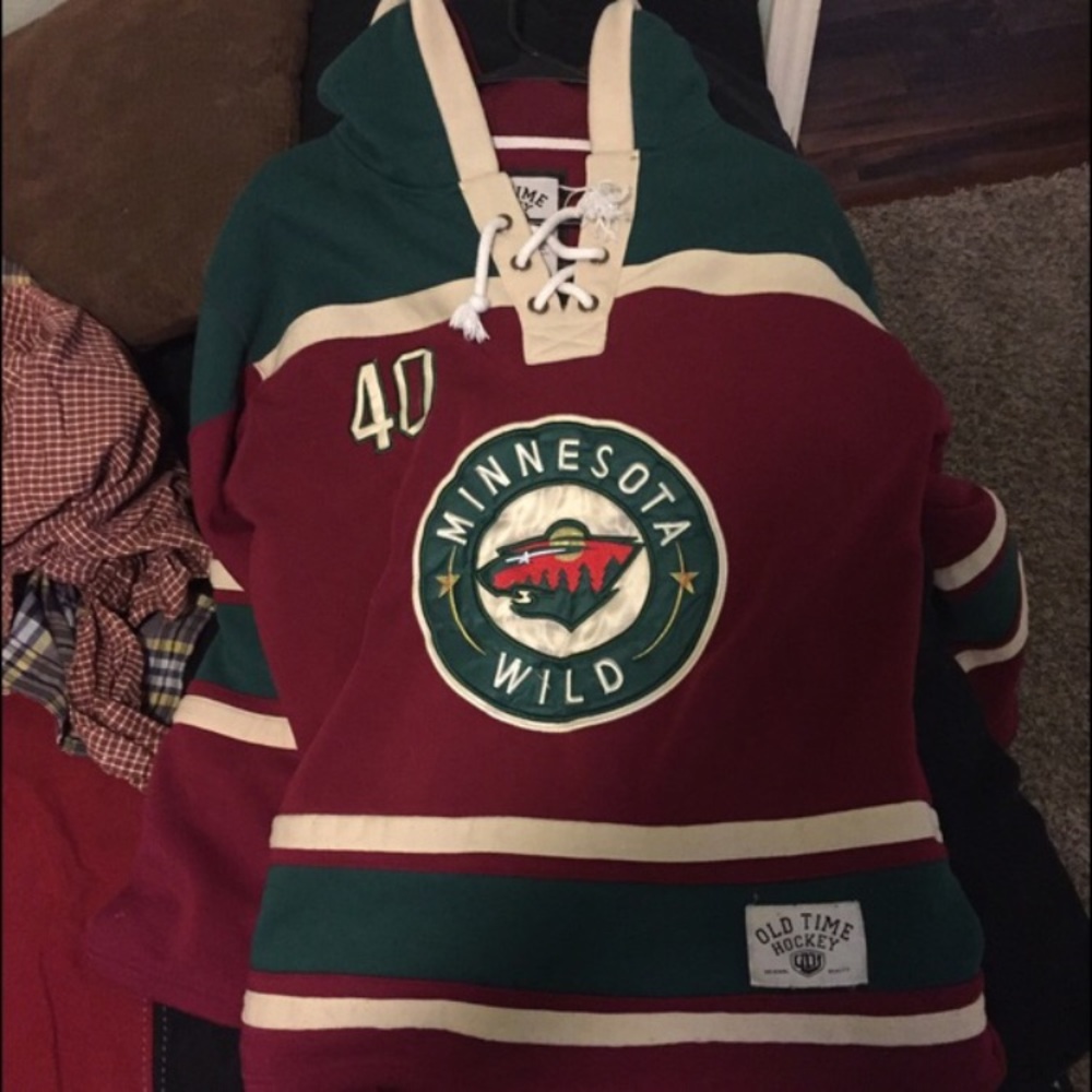 Minnesota wild Old school hockey jersey